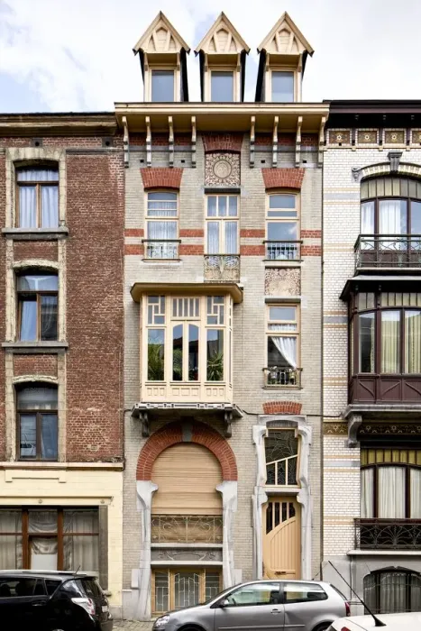 Framed Print : 55 Rue Philippe Le Bon, Brussels, Belgium, c2014-2017. Artist: Alan John Ainsworth