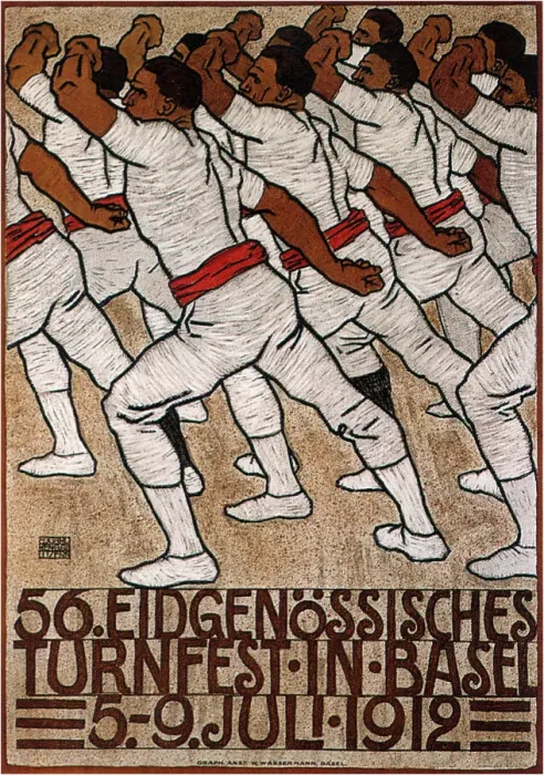 Framed Print : 56th Federal Gymnastics Festival in Basel, 1912. Artist: Renggli, Eduard, the Younger (1882-1939) Framed Print : 56th Federal Gymnastics Festival in Basel, 1912. Artist: Renggli, Eduard, the Younger (1882-1939)