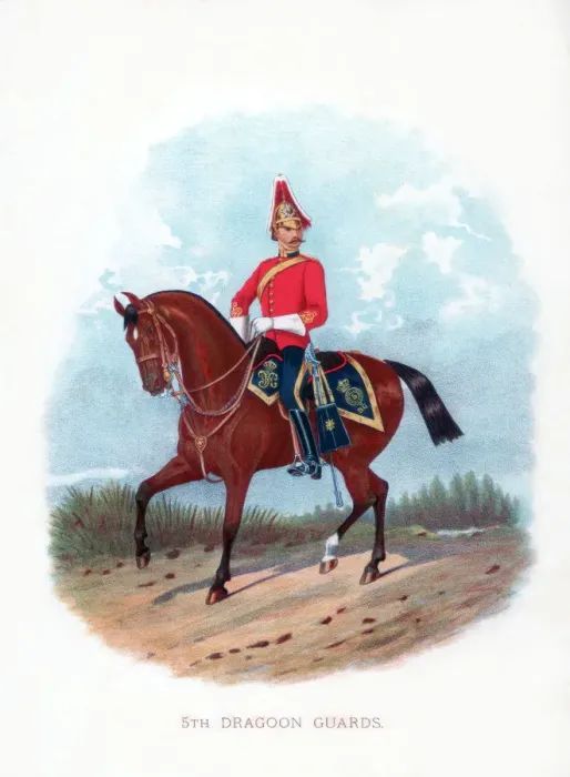 Framed Print : 5th Dragoon Guards, 1888 Framed Print : 5th Dragoon Guards, 1888