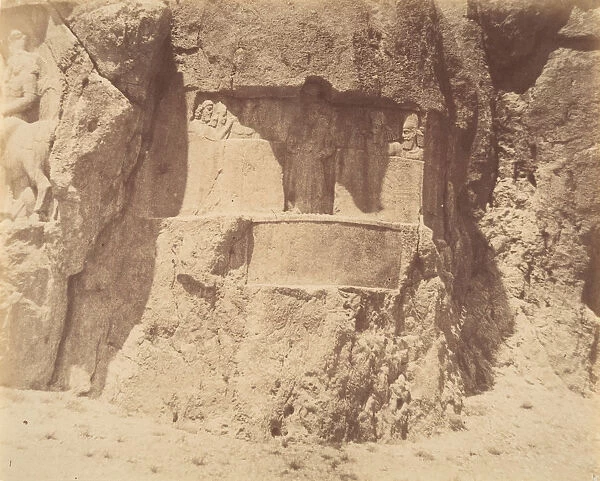 (6) [Naksh-i Rustam, Near Persepolis], 1840s-60s. Creator: Luigi Pesce