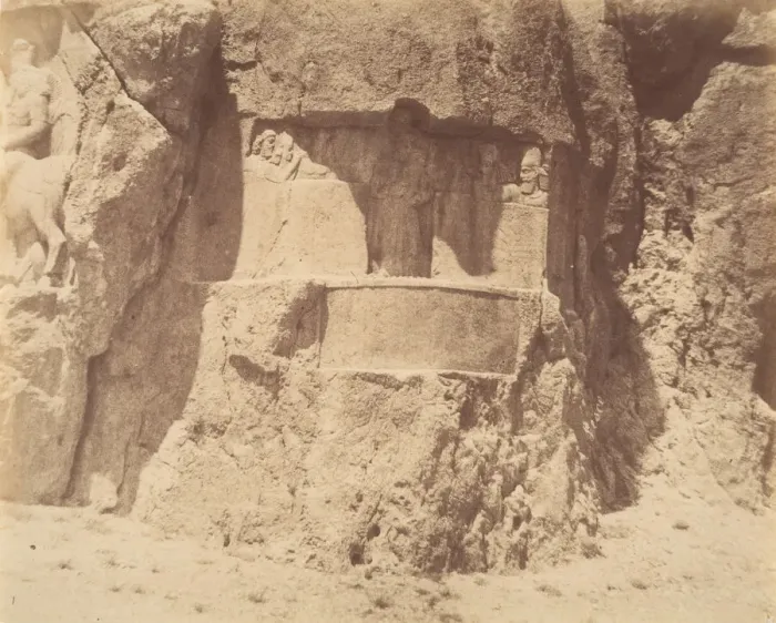 Framed Print : (6) [Naksh-i Rustam, Near Persepolis], 1840s-60s. Creator: Luigi Pesce