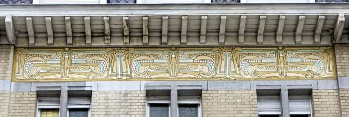Framed Print : 63 Rue de Chatelain, Ixelles, Brussels, Belgium, (1903), c2014-2017. Artist: Alan John Ainsworth Framed Print : 63 Rue de Chatelain, Ixelles, Brussels, Belgium, (1903), c2014-2017. Artist: Alan John Ainsworth