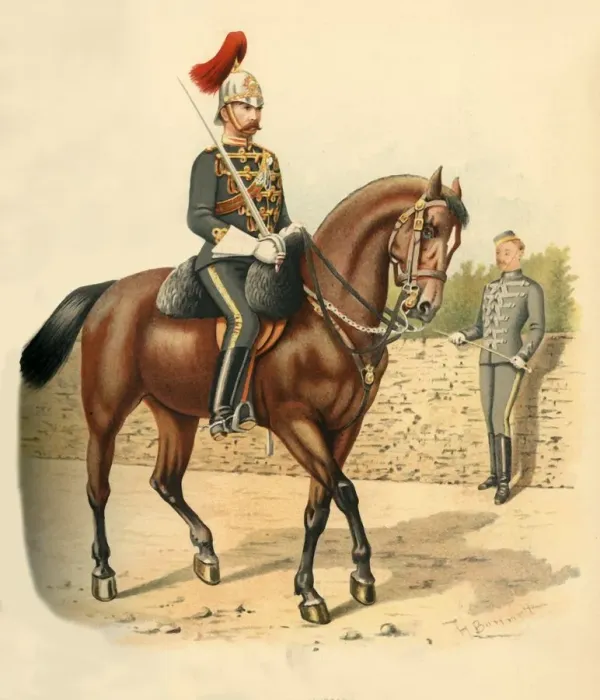 Framed Print : The 6th Regiment of Cavalry (Hussars, Canada), 1890. Creator: Godfrey Douglas Giles Framed Print : The 6th Regiment of Cavalry (Hussars, Canada), 1890. Creator: Godfrey Douglas Giles