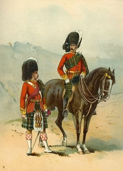 The 72nd - Seaforth Highlanders, 1890. Creator: Godfrey Douglas Giles