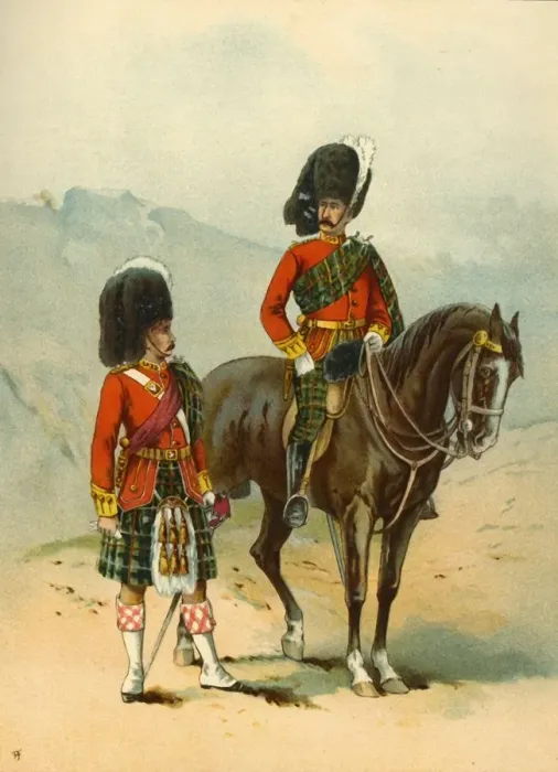 Framed Print : The 72nd - Seaforth Highlanders, 1890. Creator: Godfrey Douglas Giles Framed Print : The 72nd - Seaforth Highlanders, 1890. Creator: Godfrey Douglas Giles