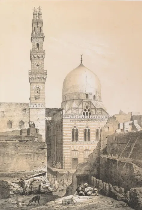 Framed Print : 80. Mosquee et Tombeau d el Ghoury, au Kaire, 1843 Framed Print : 80. Mosquee et Tombeau d el Ghoury, au Kaire, 1843