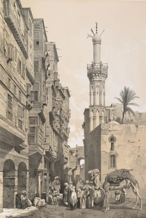 Framed Print : 88. Une rue, aRosette, 1843. Creator: Joseph Philibert Girault De Prangey Framed Print : 88. Une rue, aRosette, 1843. Creator: Joseph Philibert Girault De Prangey