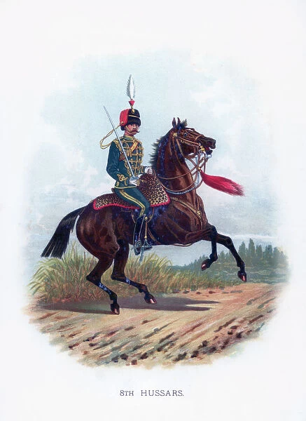 8th Hussars, 1889