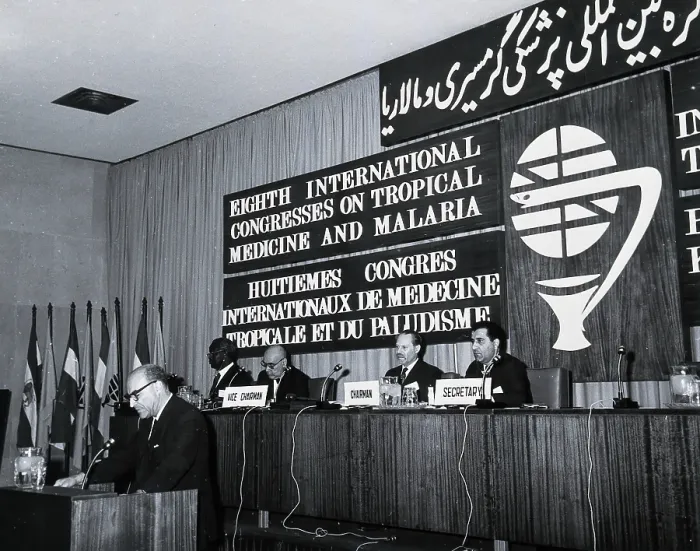 Framed Print : The 8th International Congresses on Tropical Medicine and Malaria, c1968. Creator: Unknown Framed Print : The 8th International Congresses on Tropical Medicine and Malaria, c1968. Creator: Unknown