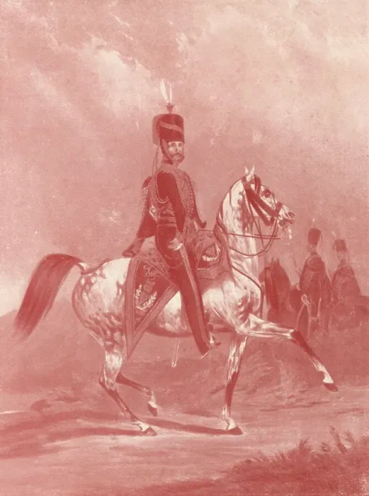 Framed Print : 8th Light Dragoons (Kings Royal Irish), c1820-1870, (1909). Artist: John Harris Junior Framed Print : 8th Light Dragoons (Kings Royal Irish), c1820-1870, (1909). Artist: John Harris Junior
