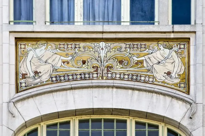 Framed Print : 9-15 Avenue Albert Giraud, Brussels, Belgium, (1912-1913), c2014-2017. Artist: Alan John Ainsworth Framed Print : 9-15 Avenue Albert Giraud, Brussels, Belgium, (1912-1913), c2014-2017. Artist: Alan John Ainsworth
