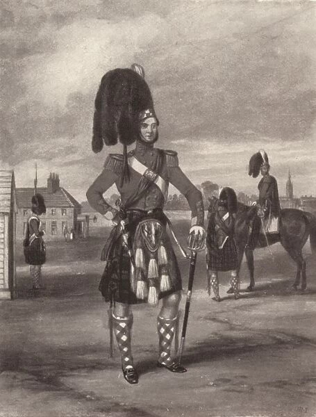 The 93rd (Sutherland) Highlanders (Review Order), c1820-1870, (1909). Artist: John Harris Junior