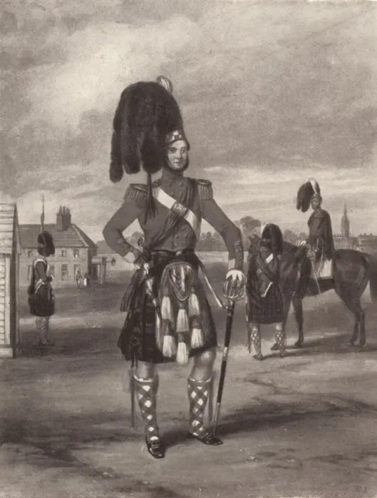 Framed Print : The 93rd (Sutherland) Highlanders (Review Order), c1820-1870, (1909). Artist: John Harris Junior Framed Print : The 93rd (Sutherland) Highlanders (Review Order), c1820-1870, (1909). Artist: John Harris Junior