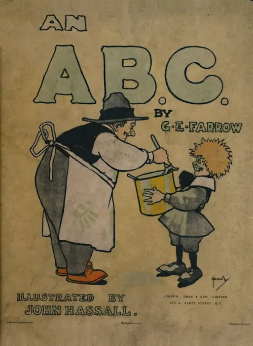 Framed Print : An A. B. C. of Everyday People - front page, 1903. Artist: John Hassall