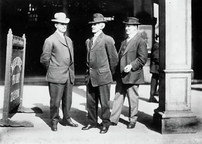Framed Print : A. Entenza, W.K. Benson, and C. Wachtmeister, c1912. Creators: Bain News Service, George Graham Bain Framed Print : A. Entenza, W.K. Benson, and C. Wachtmeister, c1912. Creators: Bain News Service, George Graham Bain