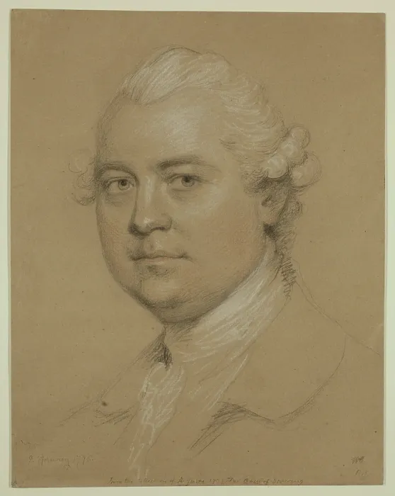 Framed Print : A. Gustavius, Diamond Merchant from Sweden, 1778. Creator: Ozias Humphry Framed Print : A. Gustavius, Diamond Merchant from Sweden, 1778. Creator: Ozias Humphry