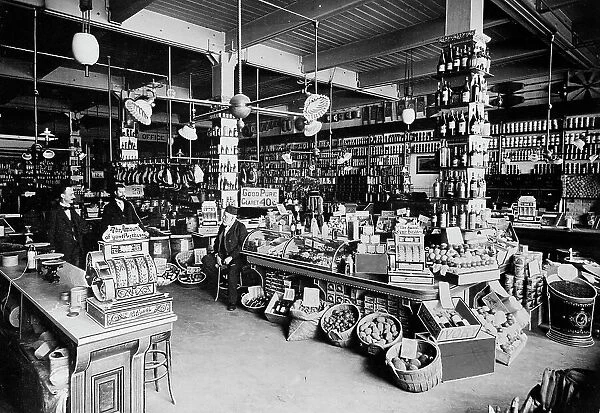 A. Moll, groceries, St. Louis, Mo. between 1895 and 1910. Creator: Unknown