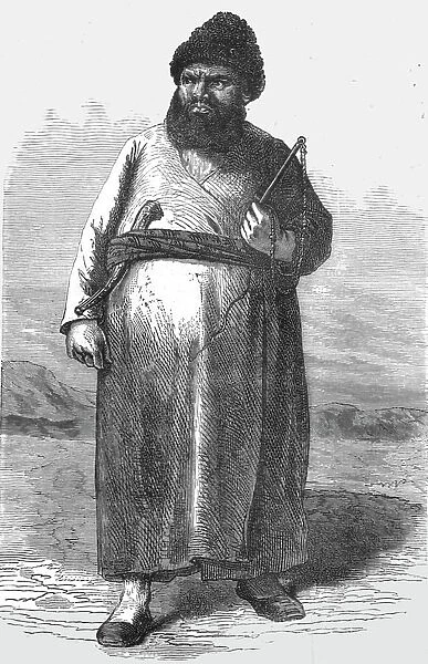'A Turkoman; The Hyrcanian Desert, 1875. Creator: Armin Vambery
