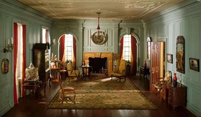 Framed Print : A23: Virginia Drawing Room, 1754, United States, c. 1940 Framed Print : A23: Virginia Drawing Room, 1754, United States, c. 1940