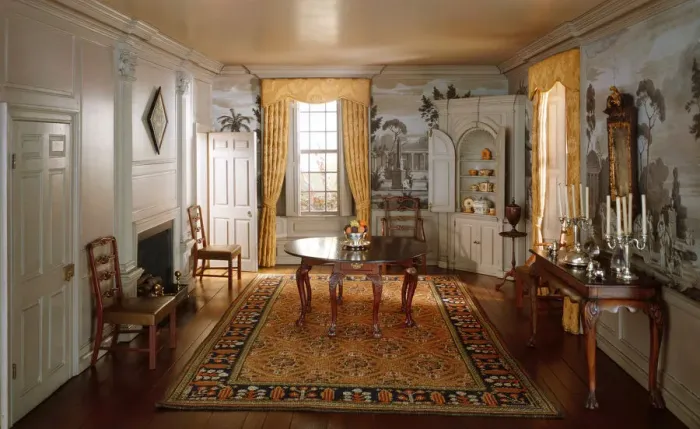 Framed Print : A6: New Hampshire Dining Room, 1760, United States, c. 1940 Framed Print : A6: New Hampshire Dining Room, 1760, United States, c. 1940