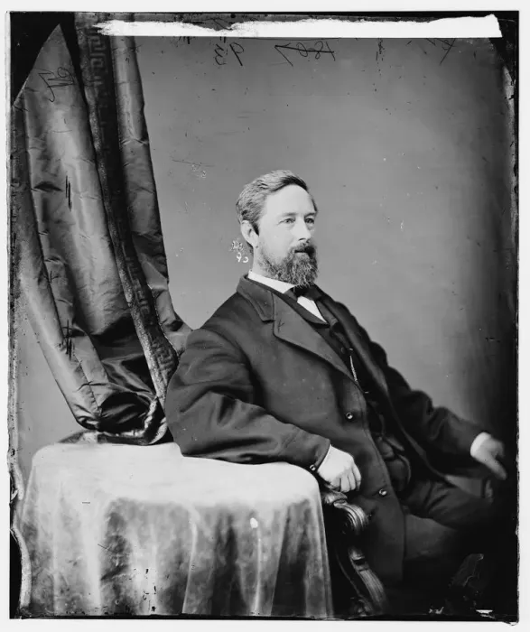 Framed Print : Aaron Augustus Sargent of California, between 1860 and 1875. Creator: Unknown Framed Print : Aaron Augustus Sargent of California, between 1860 and 1875. Creator: Unknown