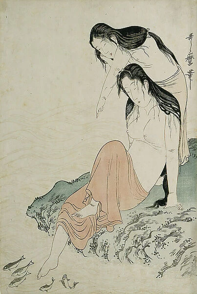 Abalone Divers, Japan, c. 1797 / 98. Creator: Kitagawa Utamaro