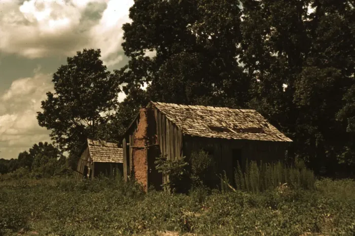 Framed Print : Abandoned shacks, vicinity of Beaufort, S. C. 1939. Creator: Marion Post Wolcott Framed Print : Abandoned shacks, vicinity of Beaufort, S. C. 1939. Creator: Marion Post Wolcott