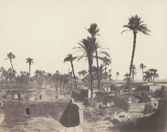 Framed Print : Abaziz, Interieur d un Village Arabe, 1851-52, printed 1853-54 Framed Print : Abaziz, Interieur d un Village Arabe, 1851-52, printed 1853-54
