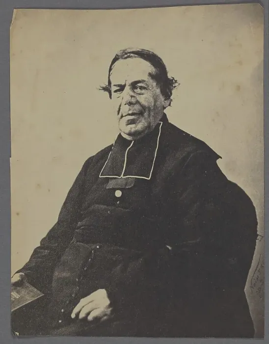 Framed Print : Abbe de Noailles, negative 1856; print 1857-1860. Creator: Adrien Alban Tournachon Framed Print : Abbe de Noailles, negative 1856; print 1857-1860. Creator: Adrien Alban Tournachon