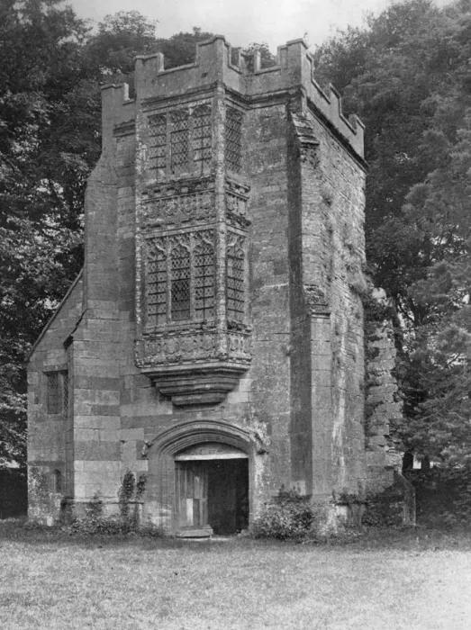 Framed Print : Abbey gatehouse, Cerne Abbas, Dorset, 1924-1926. Artist: E Bastard Framed Print : Abbey gatehouse, Cerne Abbas, Dorset, 1924-1926. Artist: E Bastard
