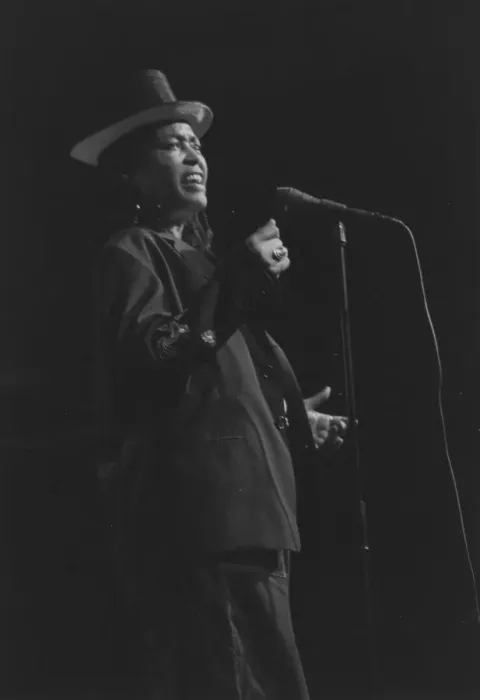 Framed Print : Abbey Lincoln, North Sea Jazz Festival, Netherlands, 1995. Creator: Brian Foskett Framed Print : Abbey Lincoln, North Sea Jazz Festival, Netherlands, 1995. Creator: Brian Foskett
