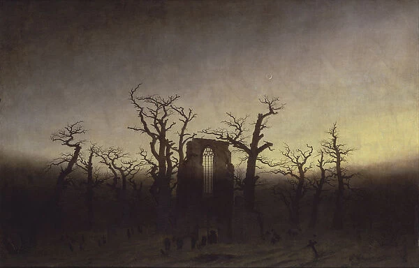 Abbey among Oak Trees, ca 1809. Artist: Friedrich, Caspar David (1774-1840)