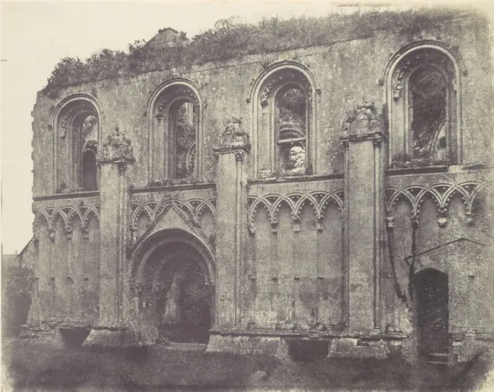 Framed Print : Abbey Ruins, 1850s. Creator: Unknown Framed Print : Abbey Ruins, 1850s. Creator: Unknown