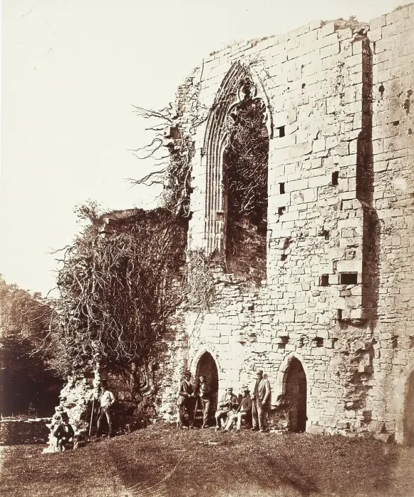 Framed Print : Abbey, Yorkshire. Creator: Joseph Cundall Framed Print : Abbey, Yorkshire. Creator: Joseph Cundall