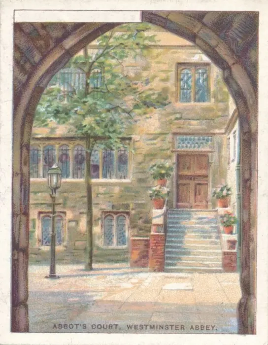Framed Print : Abbots Court, Westminster Abbey, 1929 Framed Print : Abbots Court, Westminster Abbey, 1929