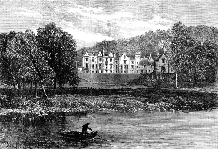 Framed Print : Abbotsford, 1871. Creator: Unknown Framed Print : Abbotsford, 1871. Creator: Unknown