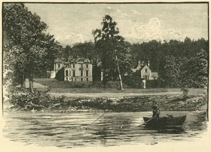 Framed Print : Abbotsford, from the River, 1898. Creator: Unknown