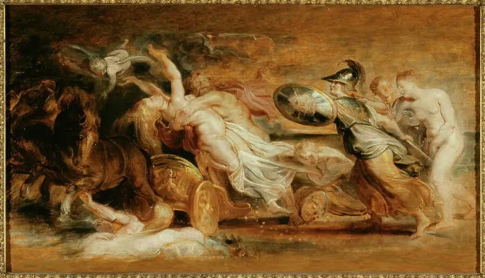 Framed Print : Abduction of Proserpina, between 1614 and 1615. Creator: Peter Paul Rubens