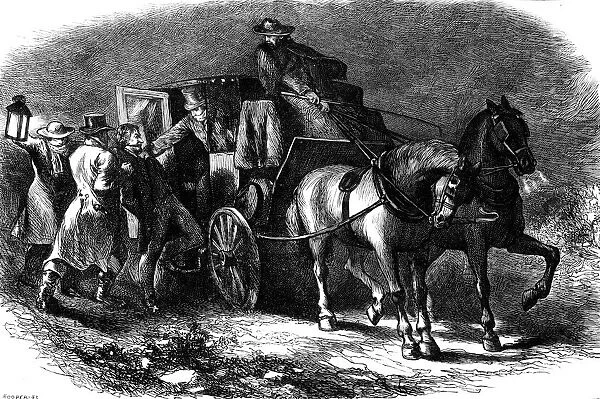 The Abduction of William Morgan, New York, USA, 1826 (c1880). Artist: Hooper