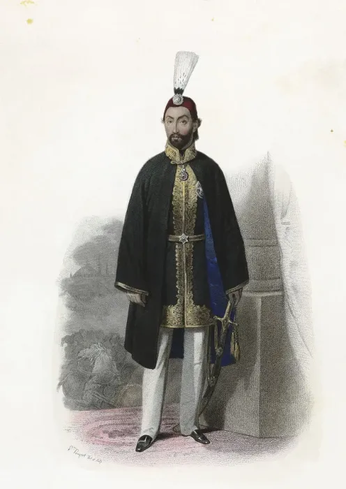 Framed Print : Abdülmecit, in Arabic Abd al-Majid (1823-1861) Framed Print : Abdülmecit, in Arabic Abd al-Majid (1823-1861)