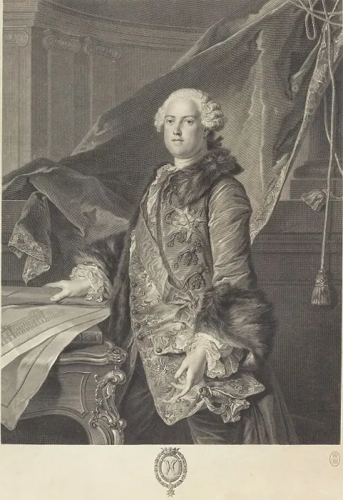 Framed Print : Abel Francois Poisson, Marquis de Marigny. 1761. Creator: Johann Georg Wille Framed Print : Abel Francois Poisson, Marquis de Marigny. 1761. Creator: Johann Georg Wille