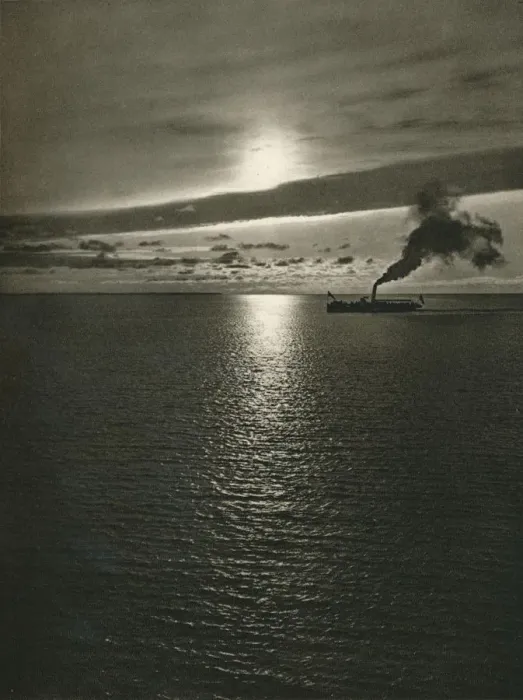 Framed Print : Abend auf dem Meere - Evening at sea, 1931. Artist: Kurt Hielscher Framed Print : Abend auf dem Meere - Evening at sea, 1931. Artist: Kurt Hielscher