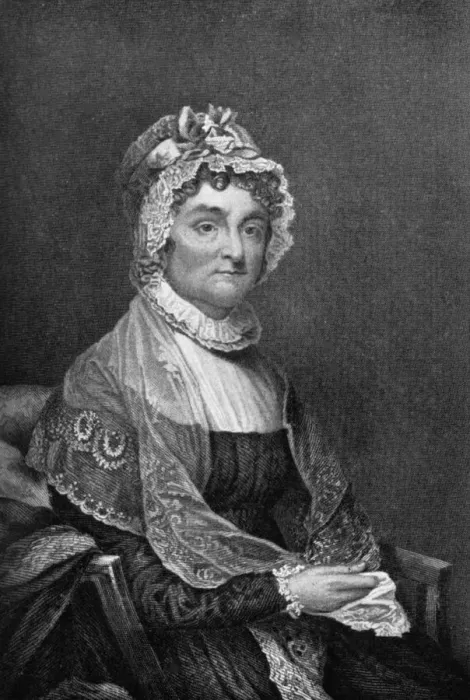 Framed Print : Abigail Adams (1744-1818), wife of President John Adams, 18th century (1908) Framed Print : Abigail Adams (1744-1818), wife of President John Adams, 18th century (1908)