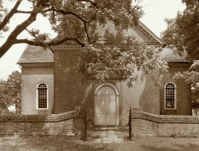 Framed Print : Abingdon Church, White Marsh vicinity, Gloucester County, Virginia, 1930. Creator: Frances Benjamin Johnston Framed Print : Abingdon Church, White Marsh vicinity, Gloucester County, Virginia, 1930. Creator: Frances Benjamin Johnston