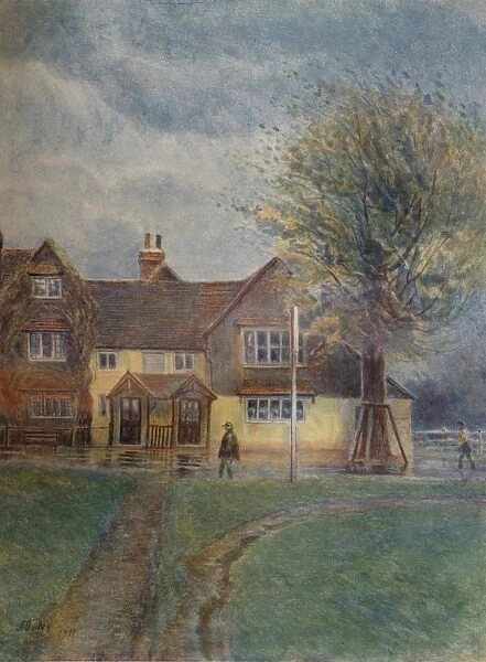 Abinger Hatch Inn, 1911, (1914). Artist: Jamess Ogilvy