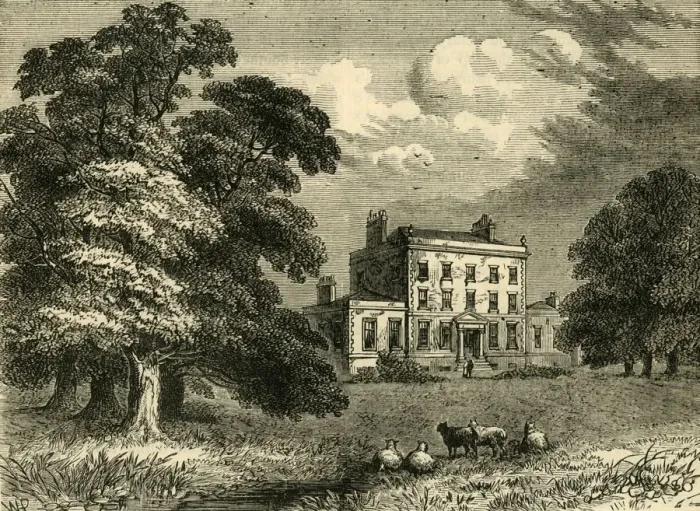Framed Print : Abney House, 1845, (c1876). Creator: Unknown Framed Print : Abney House, 1845, (c1876). Creator: Unknown