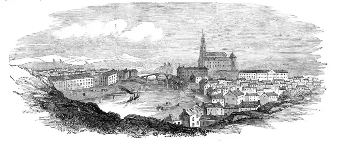 Framed Print : Abo, from an original sketch, 1854. Creator: Unknown Framed Print : Abo, from an original sketch, 1854. Creator: Unknown