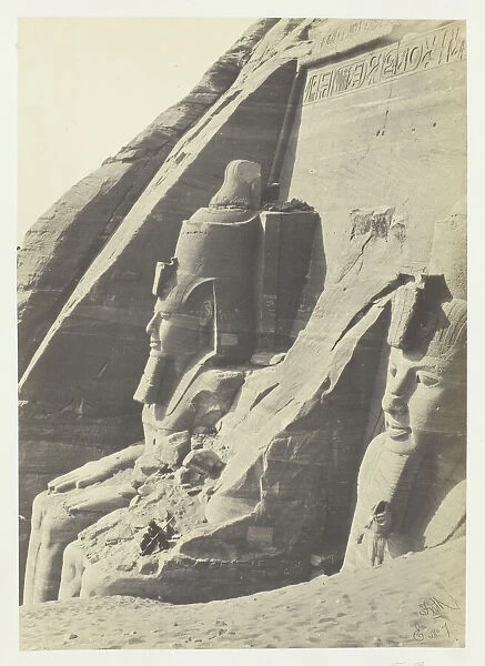 Abou Simbel, Nubia, 1857. Creator: Francis Frith