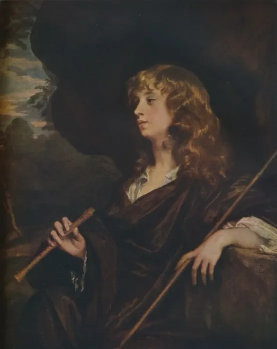 Framed Print : Abraham Cowley, c1658. Artist: Peter Lely