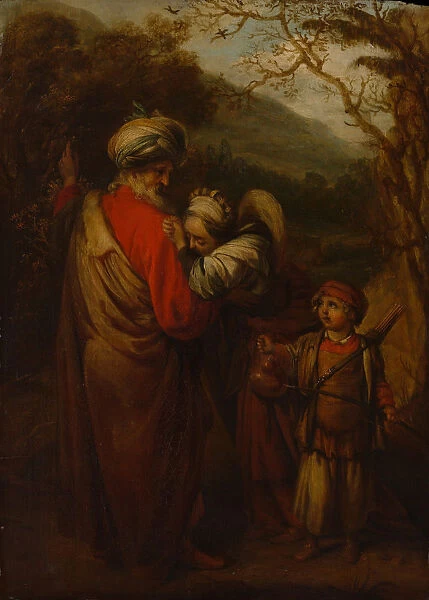 Abraham Dismissing Hagar and Ishmael, 1658. Creator: Barent Fabritius